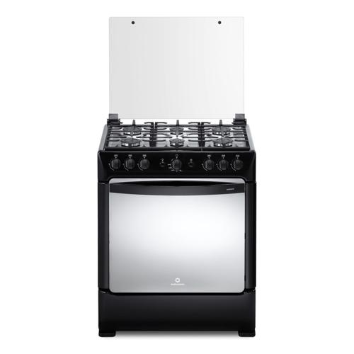 COCINA INDURAMA 6Q SORRENTO ZAFIRO NEGRA C30