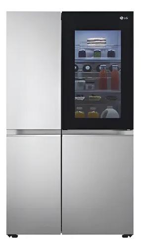 NEVERA LG INSTAVIEW SIDE BY SIDE VS25QFNW 694L LINEARCOOLING™